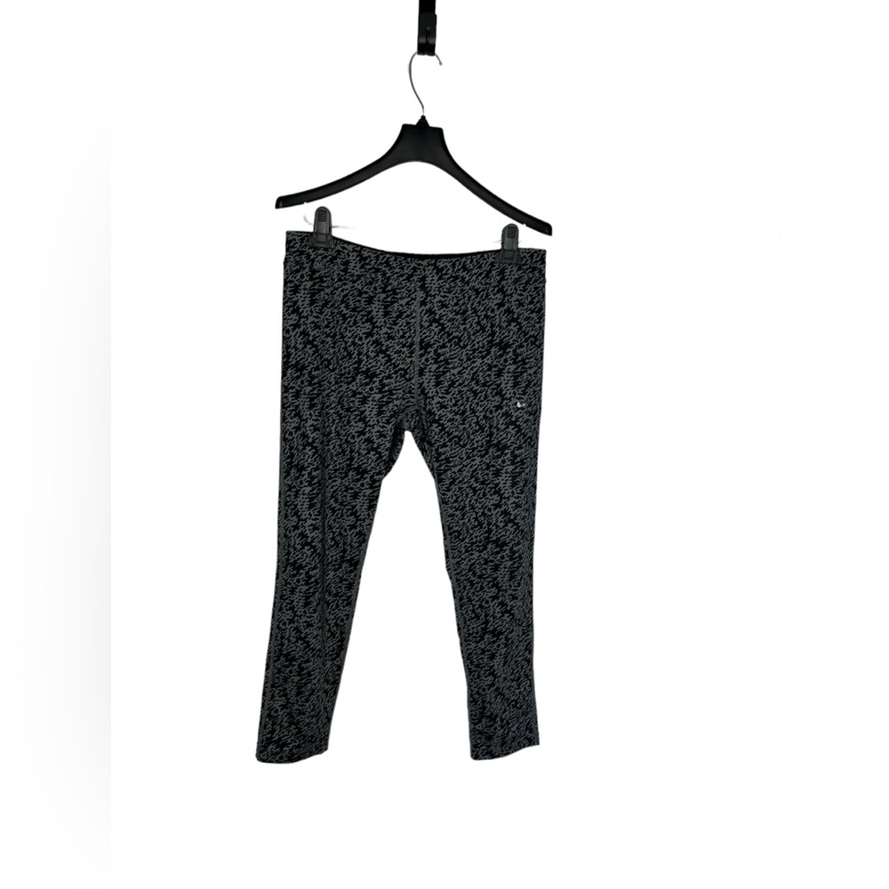 Nike Dri-Fit Patterned Capri Leggings with drawstring- Size L - CB17